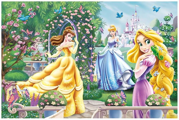 Puzzle 260 Spacer przed balem Princess Księżniczki