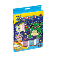 Farby witrażowe 7 kolorów świecące Kosmos Amos