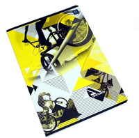 Zeszyt A5 32 kartek w 3 linie kolorowe Interdruk