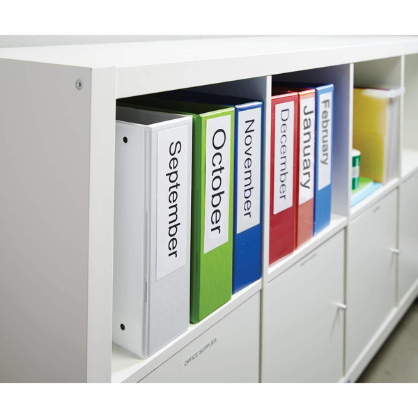 Etykiety Dymo LabelWriter papierowe białe 190x59mm na segregatory małe