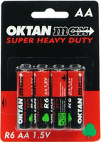 Baterie AA R6 1.5V Oktan (4 szt.)