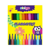 Flamastry Strigo 12 kolorów