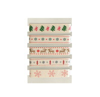 Taśma ozdobna Święta 15mm x 1m