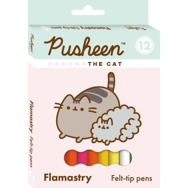 Flamastry Pusheen 12 kolorów