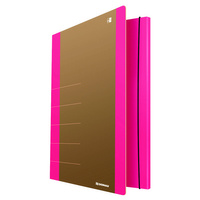 Teczka z gumką Donau Life kartonowa A4 różowy