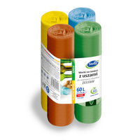 Zestaw worków do segregacji odpadów Stella 60l