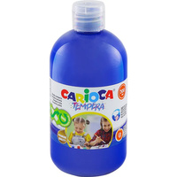 Farba Carioca tempera N 500 ml granatowa