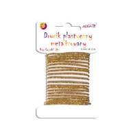 Drucik plastyczny złoty 2mmx2m