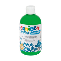 Farba tempera zielona 500ml Carioca