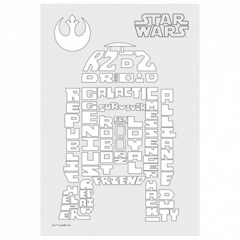 Zestaw nalepek 200 Plus Star Wars