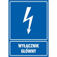Znak TDC Wyłącznik główny