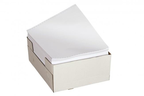Papier komputerowy 375x12 1+0 składanka 2000 Drescher