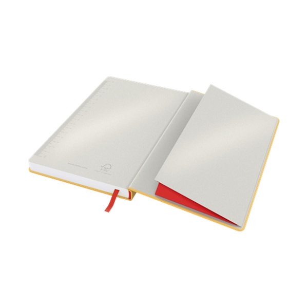 Notatnik A5 w kratkę 80 kartek Leitz Cosy Soft Touch niebieski