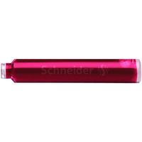 Naboje do pióra Schneider 6 sztuk czerwony