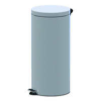 Kosz biurowy ze stali powlekanej Alda Freedom Fresh 30l biały