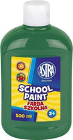Farba plakatowa w butelce 500ml zielona ciemna Astra