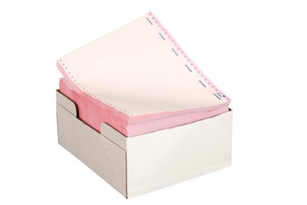 Papier komputerowy 240x12 1+4 składanka 350 kolor nadruk Drescher