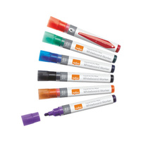 Marker suchościeralny Nobo Liquid Ink 6 kolorów