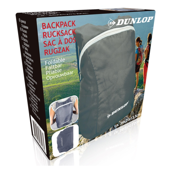 Pokrowiec na plecak ciemny szary Dunlop