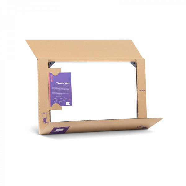 Tablica suchościeralna magnetyczna w ramie aluminiowej 60x45 cm Memobe Idea