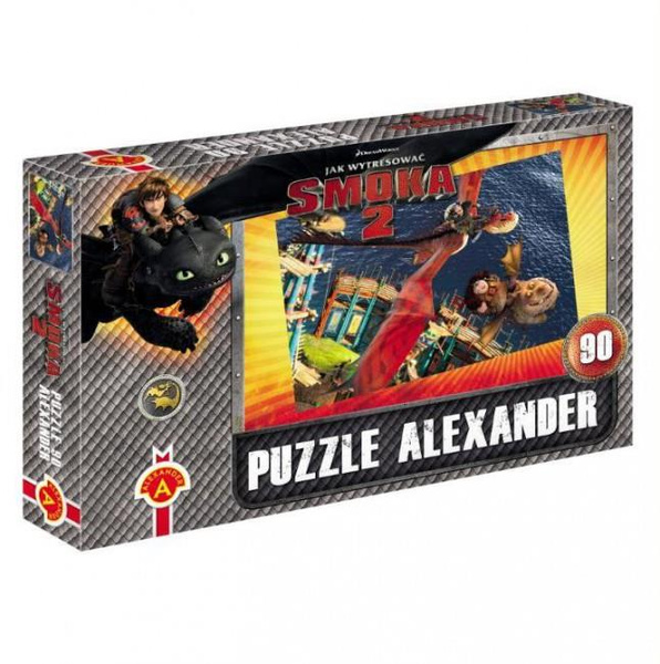 Puzzle 90 Jak wytresować smoka 2 wyżej, wyżej Alexander