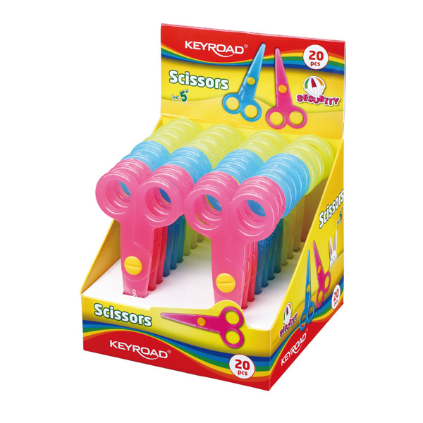 Nożyczki szkolne Keyroad Security 12,5cm