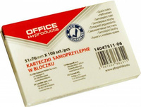 Karteczki samoprzylepne 51x76mm Office Products