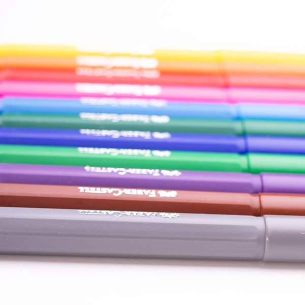 Flamastry Faber Castell Jumbo 12 kolorów