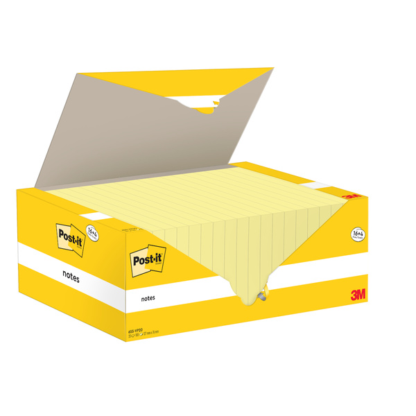 Karteczki samoprzylepne 127x76mm Post-it 655CY-VP20