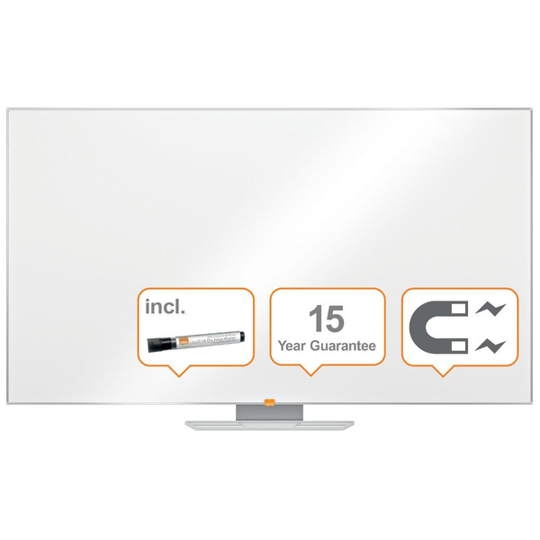 Tablica magnetyczna 156x88 cm panoramiczna Nano Clean Nobo