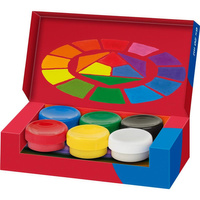 Farby plakatowe 6 kolorów 20ml Faber Castell