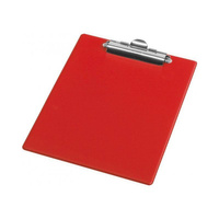 Podkładka z klipsem A5 Panta Plast czerwony