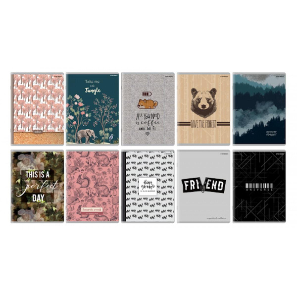 Zeszyt A5 w kratkę z marginesem 80 kartek Megamix Top 2000