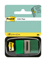 Zakładki indeksujące Post-it 3M zielone 25x43mm 680-3