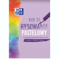 Blok rysunkowy A4 10 kartek Oxford Pastel