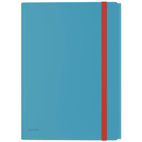 Teczka z gumką i kieszonką Leitz Cosy niebieski