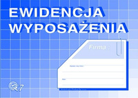Ewidencja wyposażenia A5
