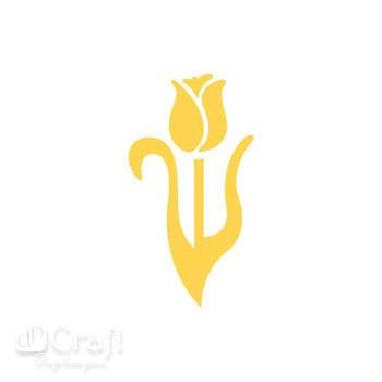 Dziurkacz ozdobny Tulipan 3 2,5cm Dp Craft