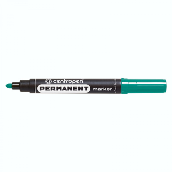 Marker permanentny Centropen zielony