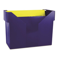 Miniarchiwum Donau plastikowe z 5 teczkami granatowy