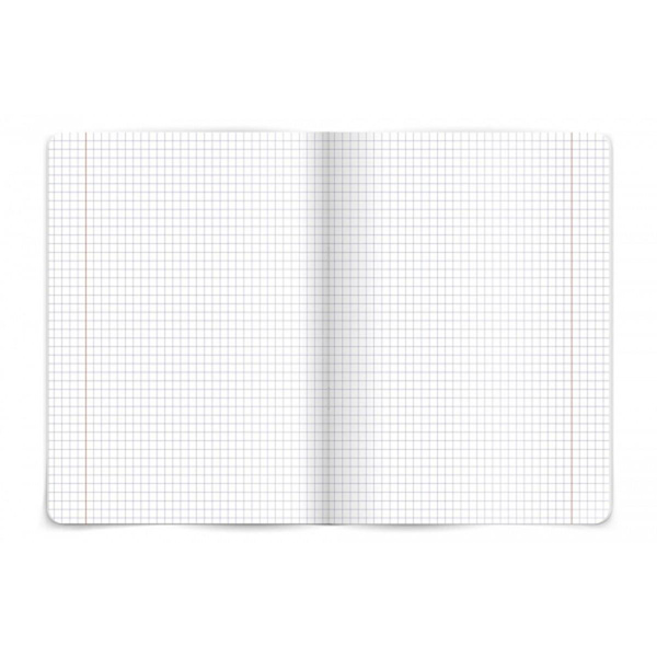 Zeszyt A5 w kratkę z marginesem 80 kartek Megamix Top 2000