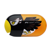 Temperówka z gumką podwójna Faber Castell Orzeł