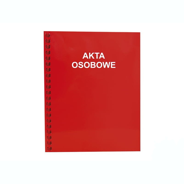 Teczka do akt osobowych Konfex T-03 czerwony