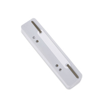 Wąsy skoroszytowe Donau z metalową blaszką - 25 sztuk szary