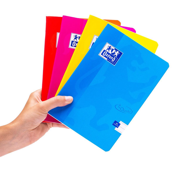 Zeszyt Oxford A5 w linie 60 kartek super miękka okładka Soft Touchoxf