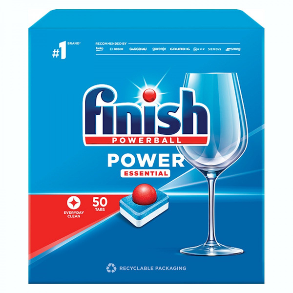 Tabletki do zmywarek Finish Power Essential 50 sztuk