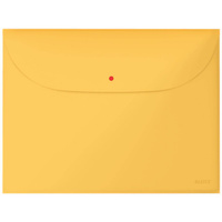 Teczka kopertowa z 2 przegódkami Leitz Cosy żółty