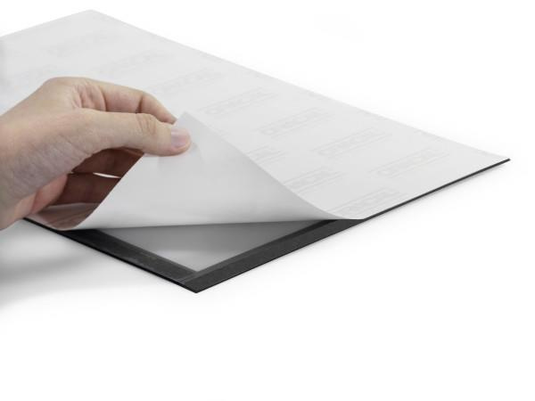 Ramka magnetyczna A4 srebrna Durable Magaframe samoprzylepna granatowy