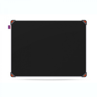 Tablica kredowa w ramie aluminiowej 60x45 cm Memobe Idea czarna
