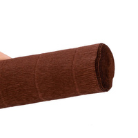 Bibuła krepina 568 ciemny brązowy